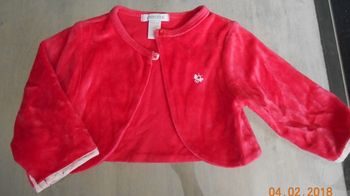 Veste bébé fille 6-9 mois  Obaïbi