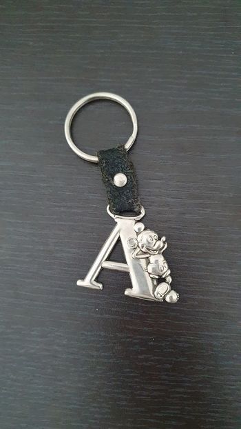 Porte-clé "A" de Disney
