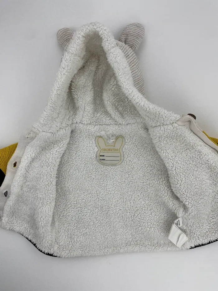 Veste à capuche - Orchestra – 3 mois (60 cm) - photo numéro 3