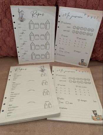 Recharge classeur A5 suivi 