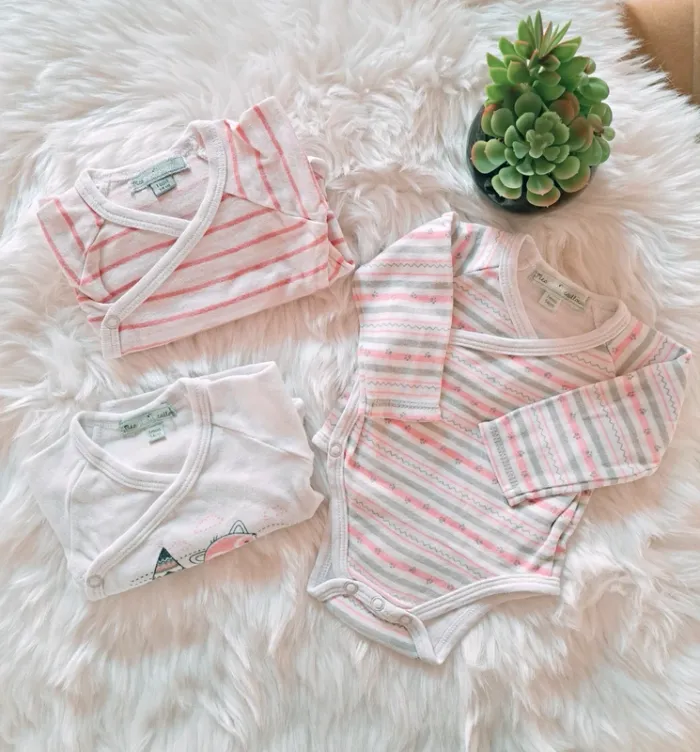 Lot de 3 bodys