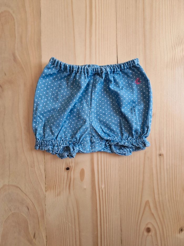 Short Petit Bateau 6 mois
