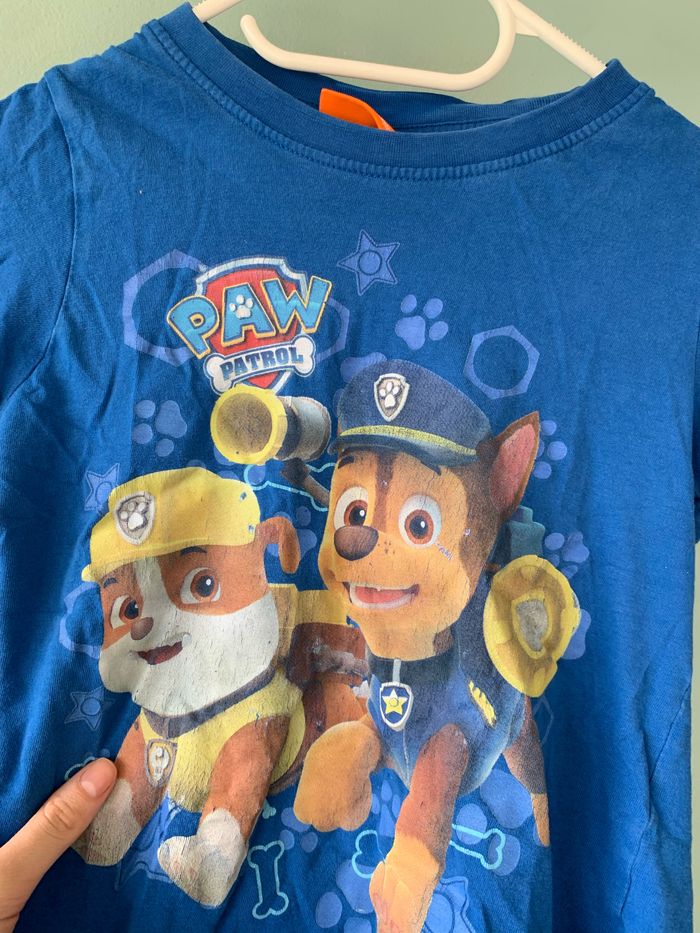 T shirt pat patrouille 7 ans - photo numéro 2