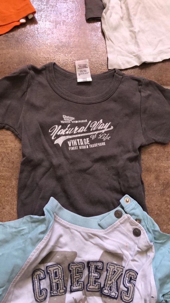 Lot tee-shirts 👕 3A (9 pièces) - photo numéro 2