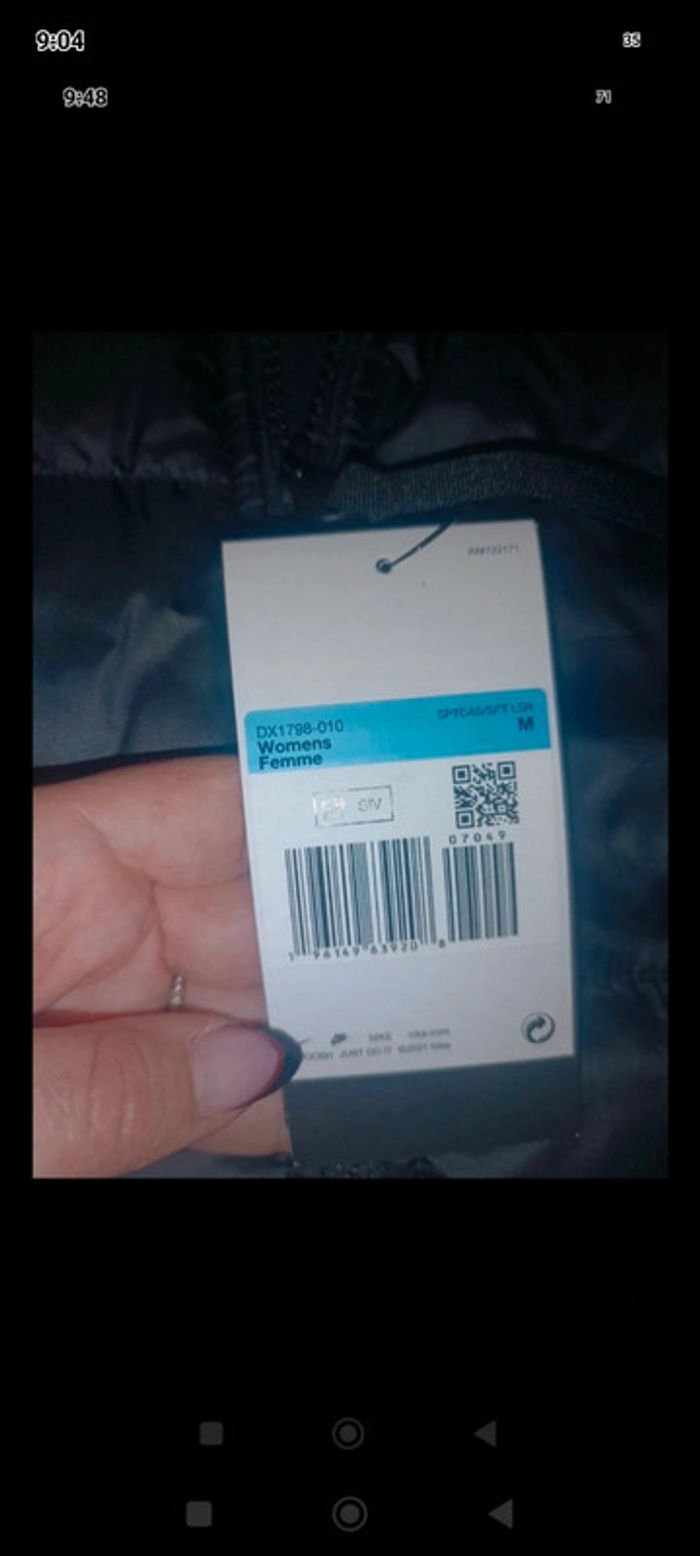 Doudoune longue Nike taille M - photo numéro 7
