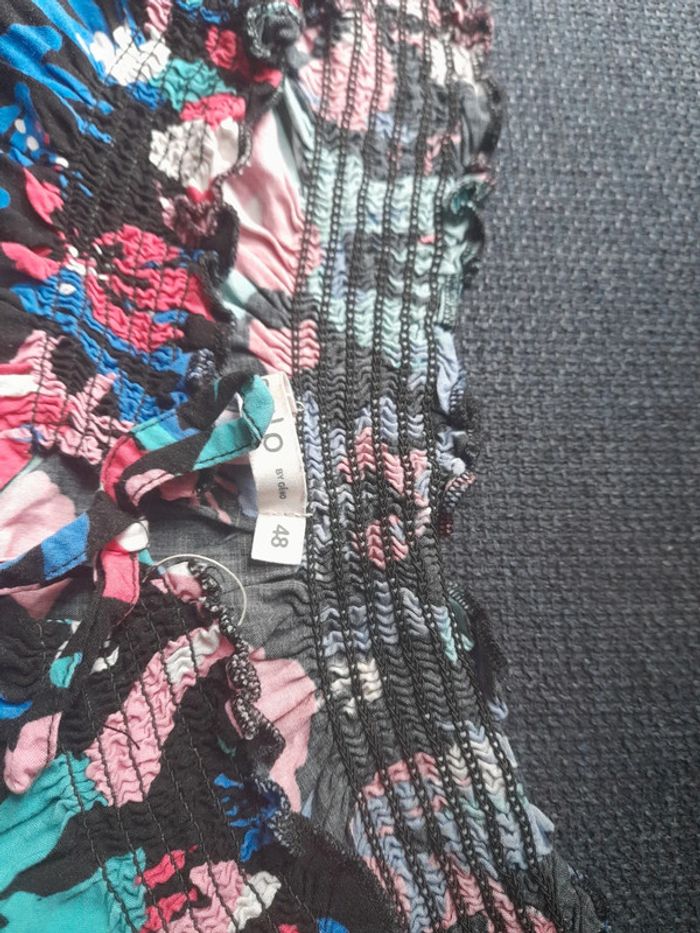 Top blouse fleuri 48 - photo numéro 3