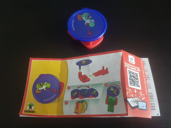 Surprise Kinder Joy 2020 : Super Mario - photo numéro 2