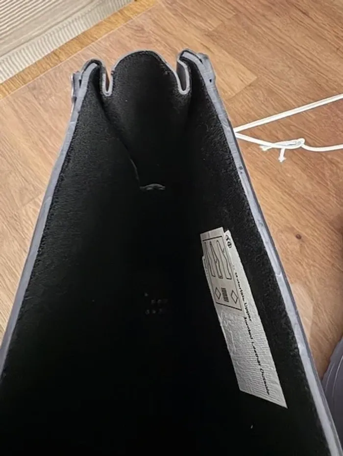 botte de pluie gris bleu taille 40 - photo numéro 7