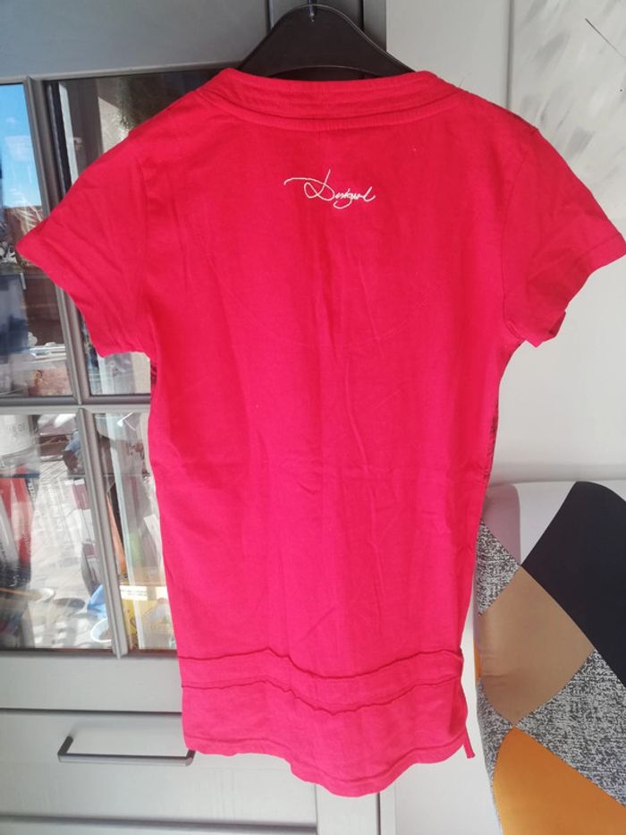 T shirt long desigual 36 - photo numéro 7