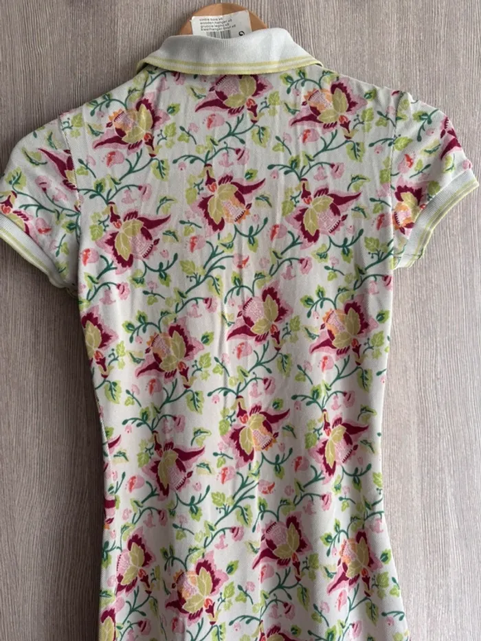 🌸 Robe polo florale Diane Von Fürstenberg – Taille S (36/38) - photo numéro 7