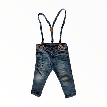 Salopette jean Zara 6 - 9 mois TBE (9€)