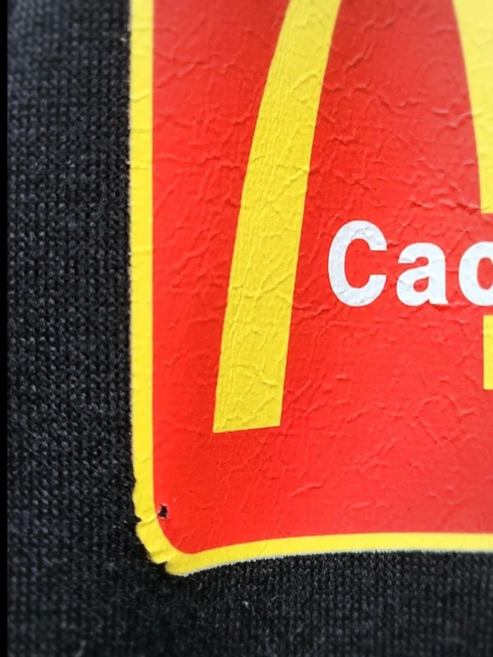 Sweat à Capuche Cactus Jack McDonald’s – Hoodie Noir Unisexe – Édition Limitée Streetwear - photo numéro 4