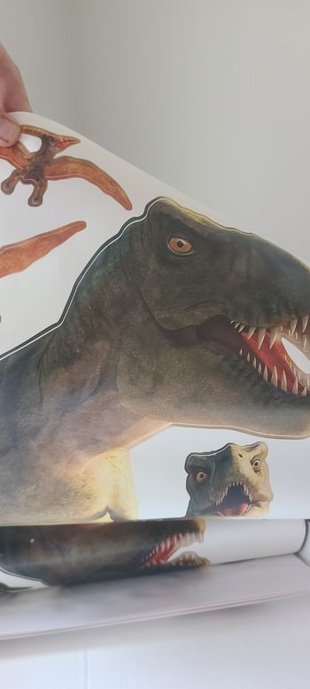 Poster de mur géant dinosaure