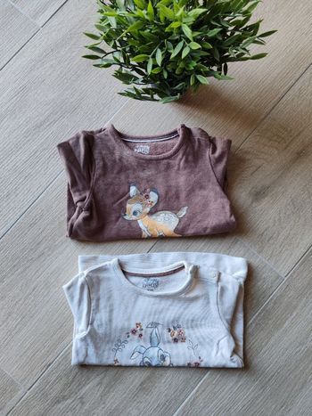 Lot de 2 sweats C&A Disney 12/18 mois 🌸