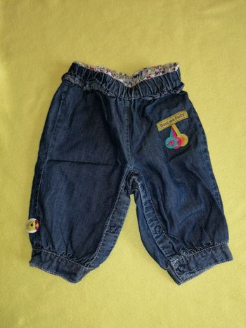 Pantalon/jean fille 3 mois