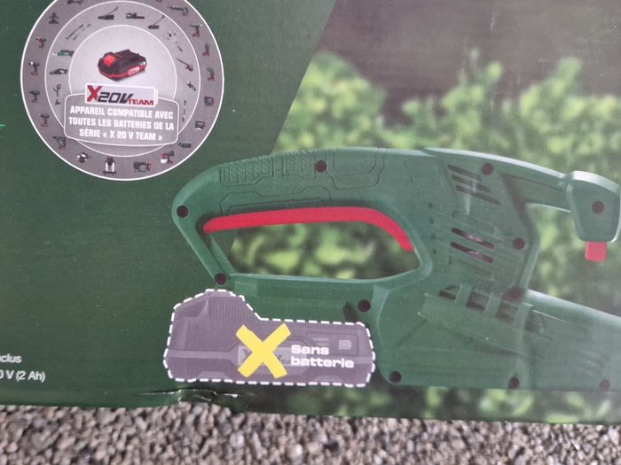 Taille haie sans fil 20 V NEUF - photo numéro 2