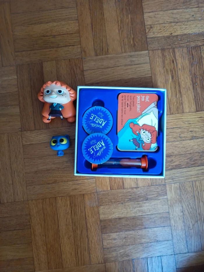 Jeu défis mortels + 2 figurines mortelle Adèle