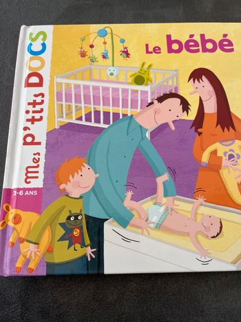 Livre mes p’tits docs Milan le bébé 3/6 ans