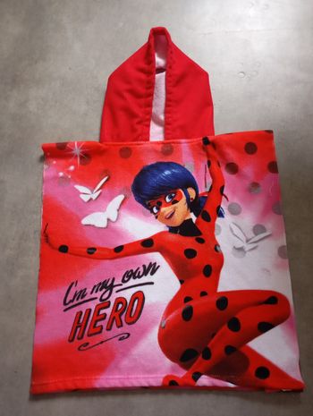 Poncho de bain miraculous 