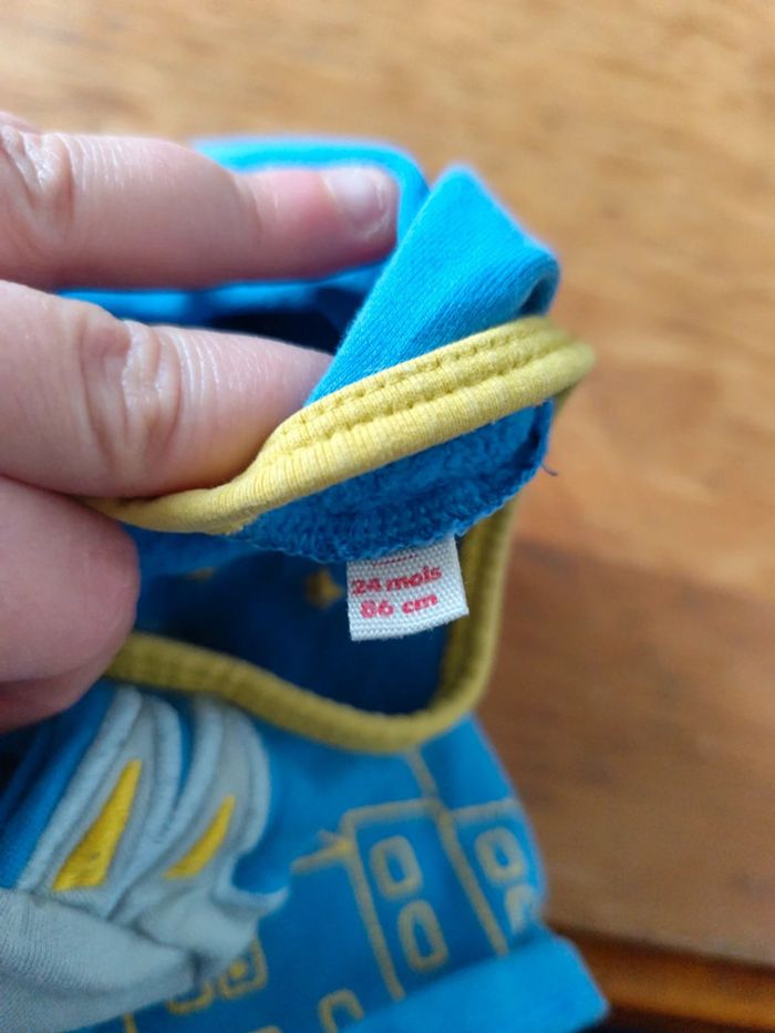 Pijama 2 pièces taille 24mois DPAM - photo numéro 9