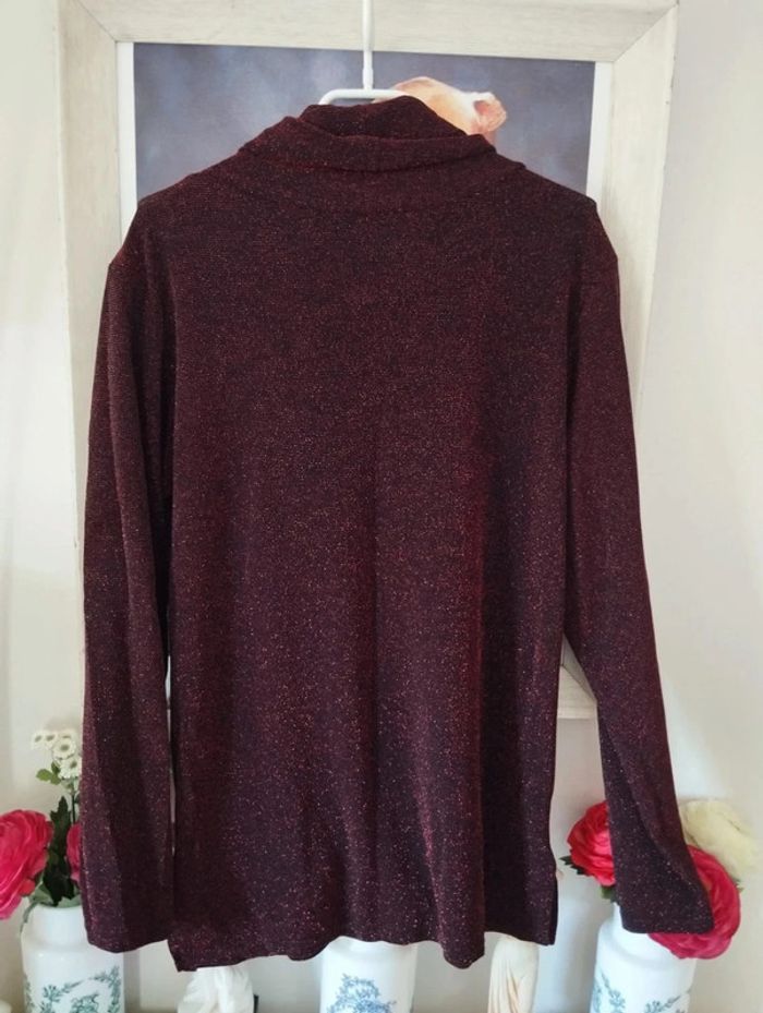 🌹Blouse Scintillante Col Bénitier Vernal Paris T38/40🌹 - photo numéro 17