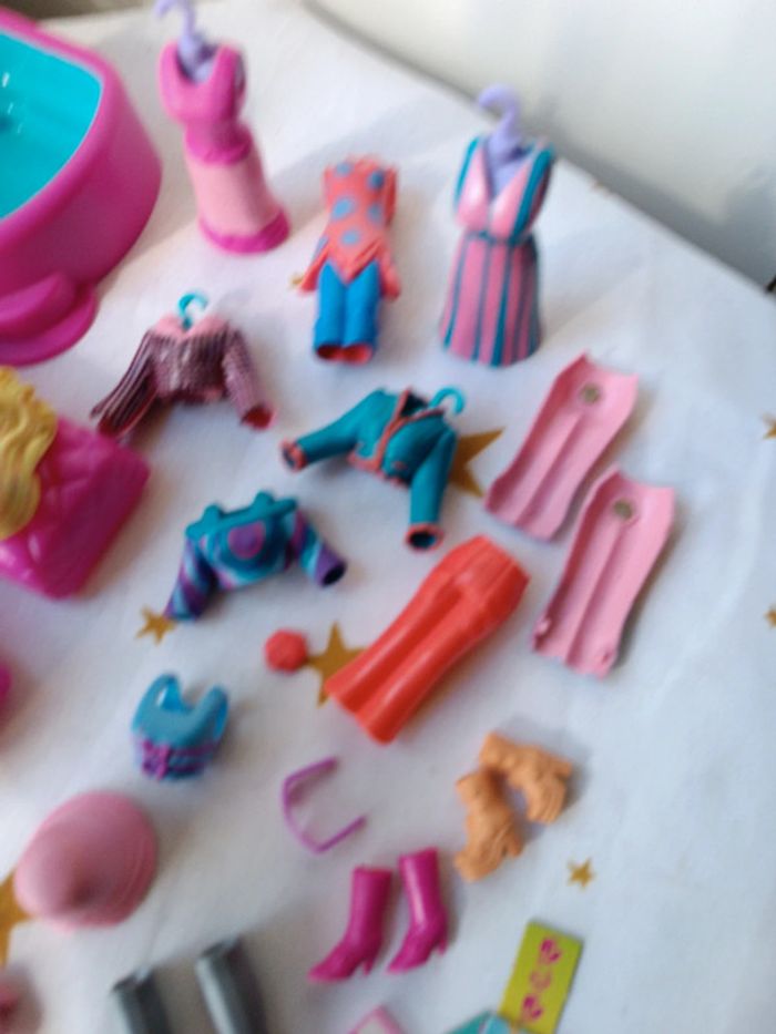 Polly pocket fashion mattel dress vêtement petite poupée doll magnétique aimant aimanté - photo numéro 12