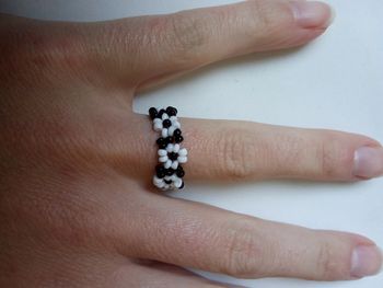 Bague huichol en perles