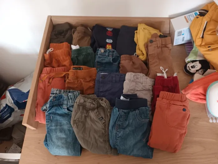 Lot jean bébé 12 mois
