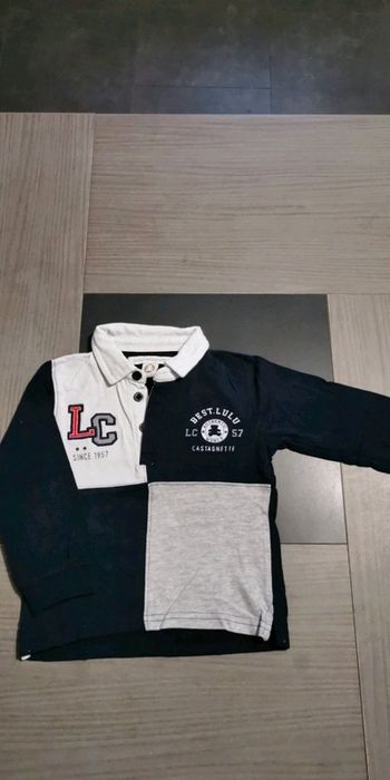 Polo lulu castagnette 24 mois