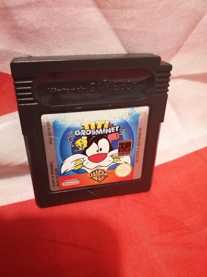 Jeu gameboy color Titi et Grosminet - photo numéro 1