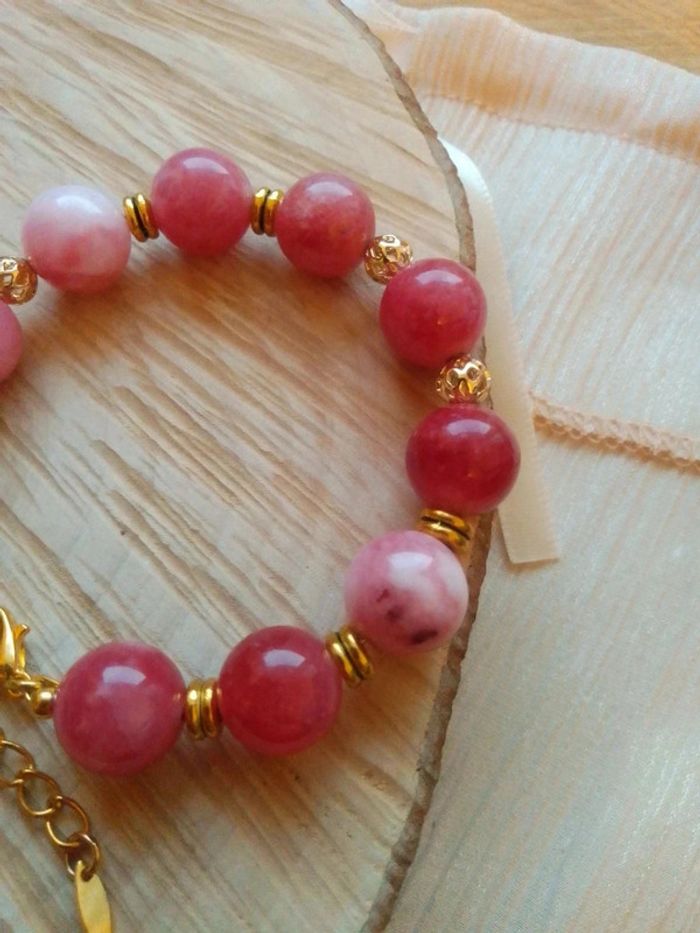 Bracelet en pierres fines semi précieuses - photo numéro 2