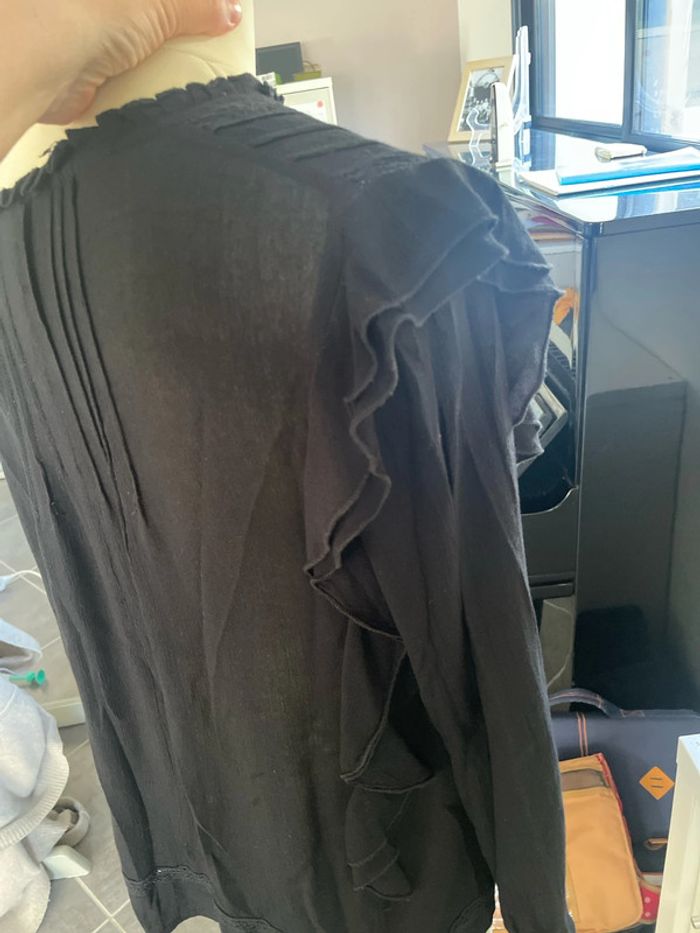 Haut phildar noir taille 40 - photo numéro 6