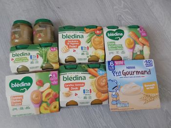 Lot bledina petit gourman
