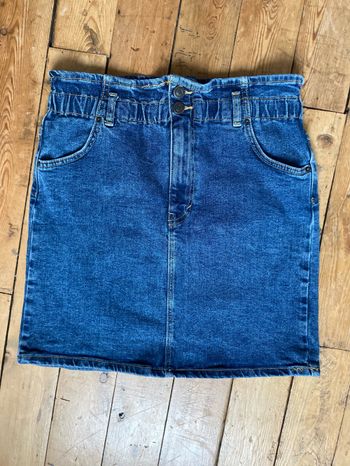 Jupe en jeans ceinture élastique 40 Gémo