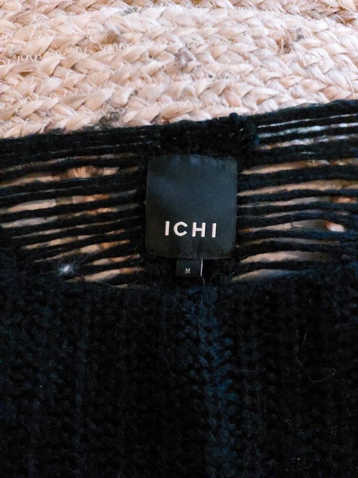 Pull noir oversize Ichi - photo numéro 3