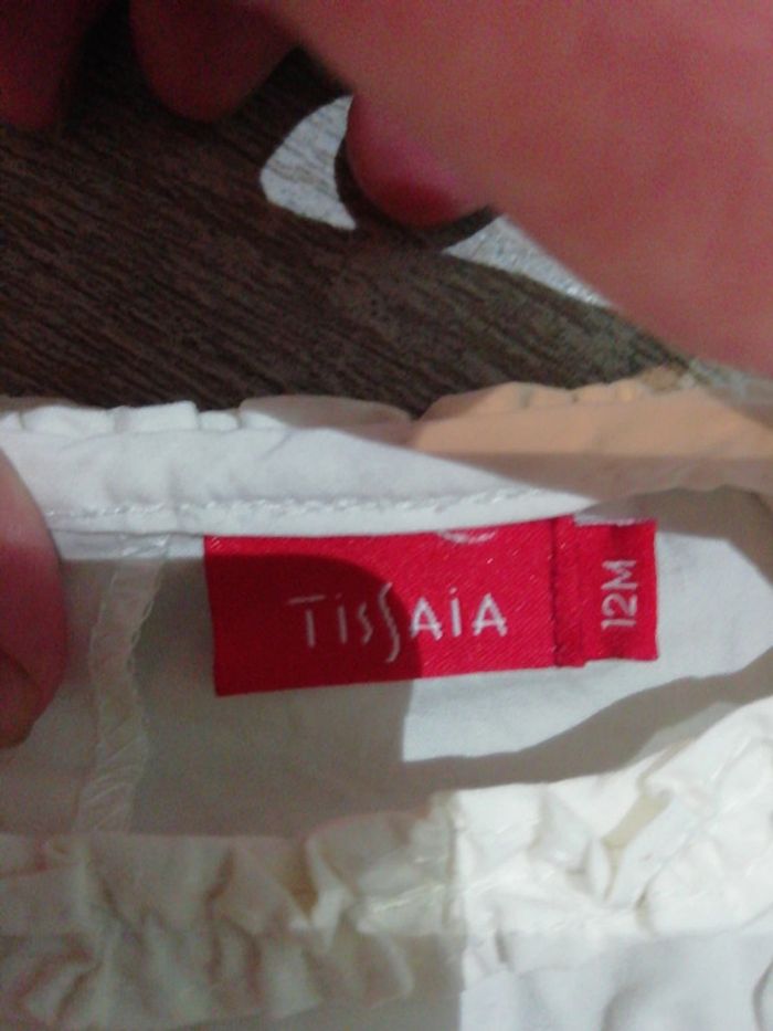 2 Hauts manches courtes 12 mois fille - photo numéro 5