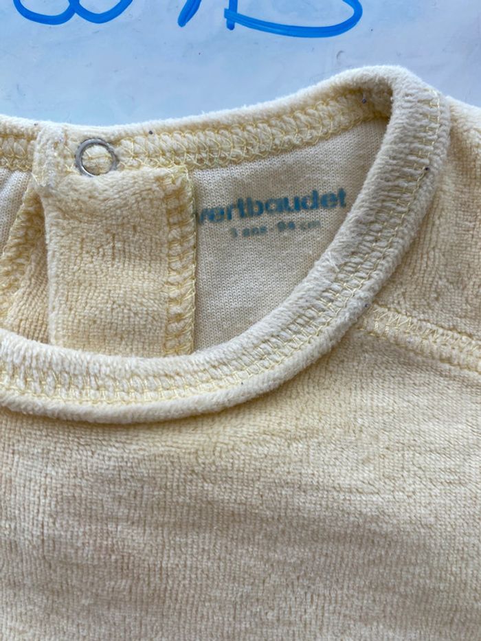 Pyjama chaud avec pieds antidérapants intégrés - 3 ans - Vertbaudet - TBE - photo numéro 3
