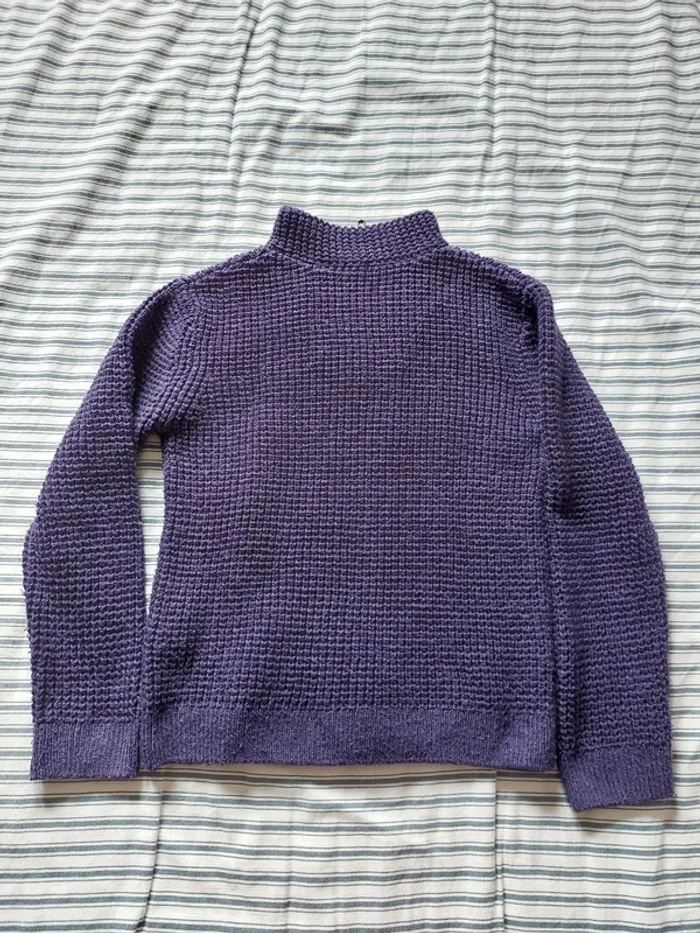 Pull col camionneur zippé - photo numéro 6