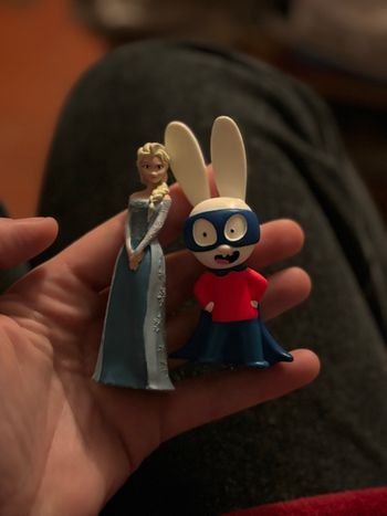 2 tonies reine des neiges et Simon