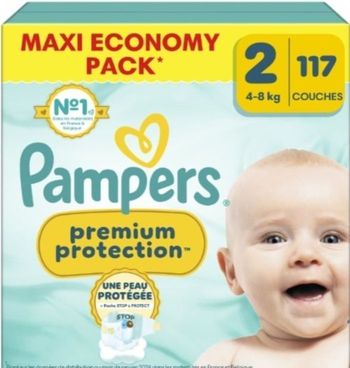 Couche pampers premium taille 2/ 18€