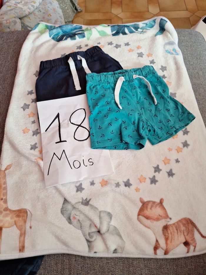 Lot de 2 short légers