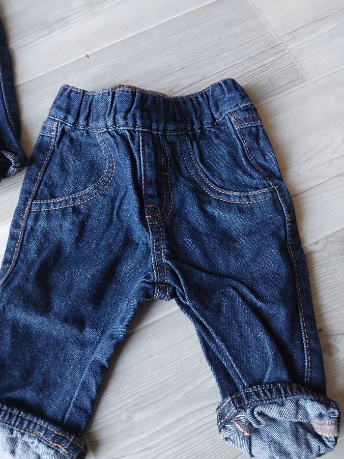 Lot de 3 jeans bébé - photo numéro 4