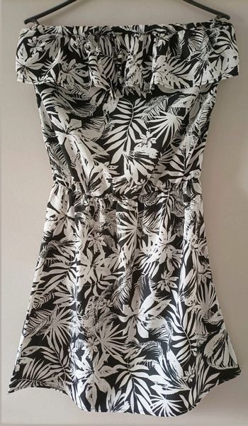 Jolie robe d'été sans manches imprimée Mim T. XS