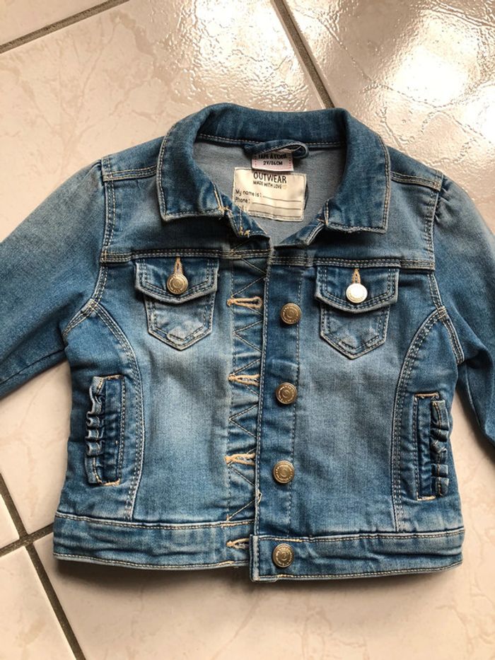 Veste en jean - taille 2 ans