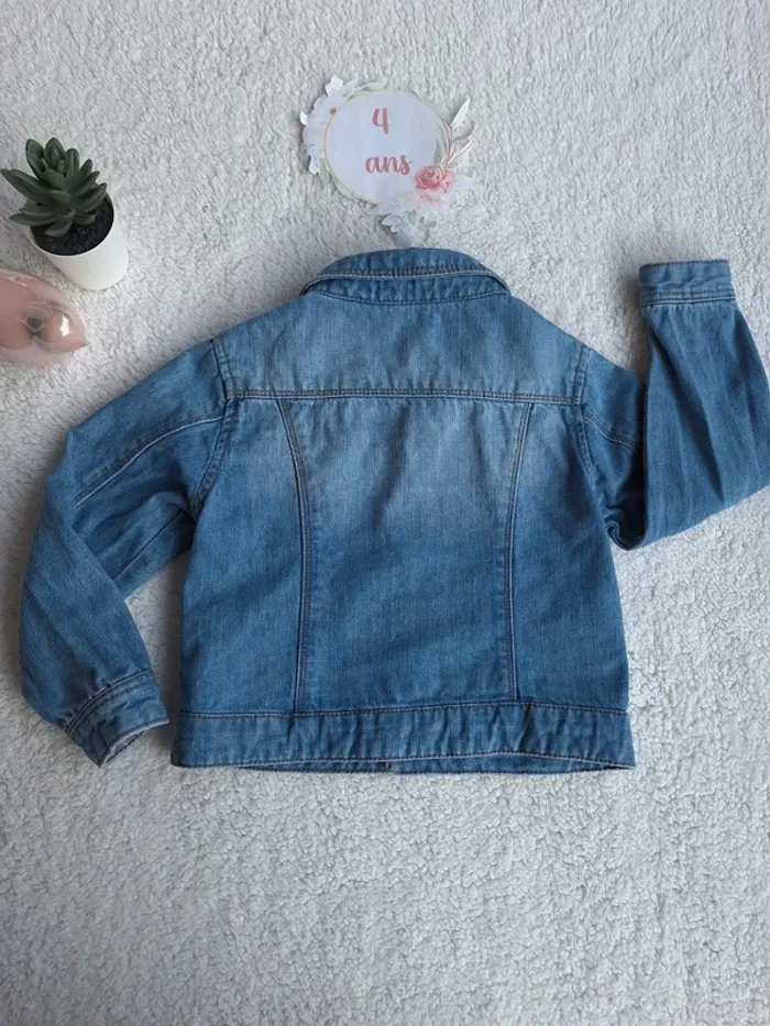 Veste jeans bleue - photo numéro 5