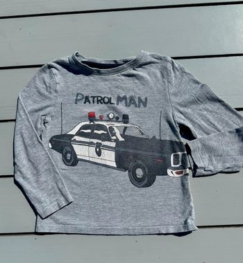T-shirt Kiabi 6 ans Police