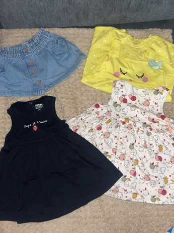 Lot vêtements été 6 mois 