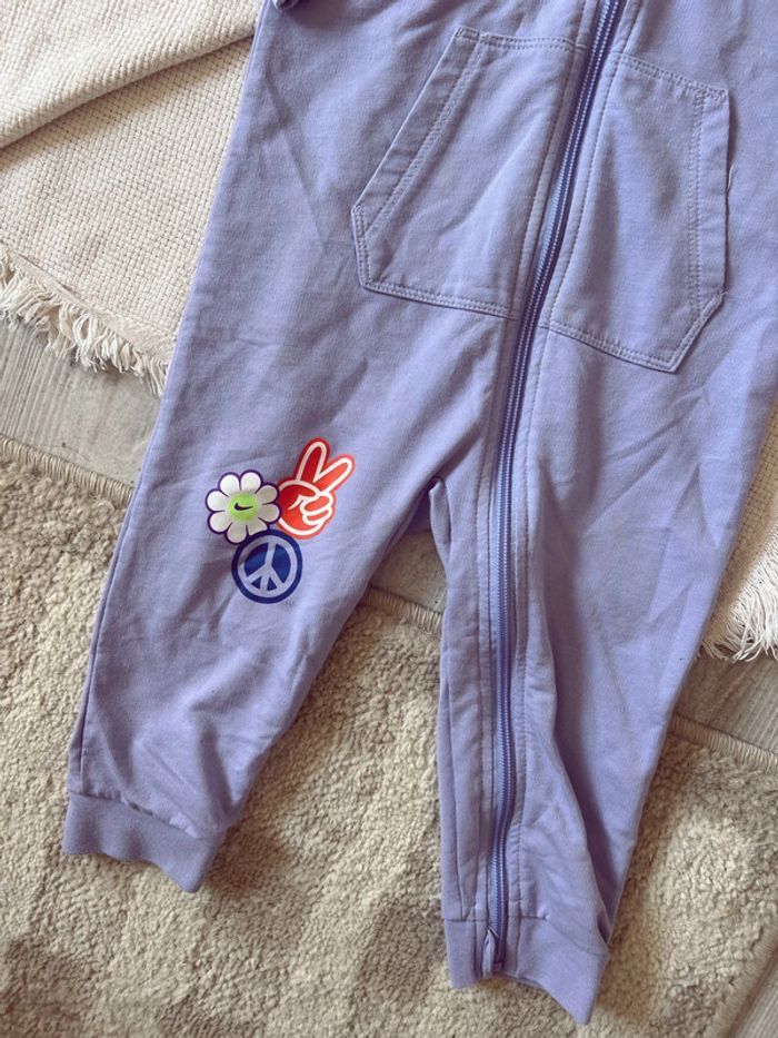 Combinaison à capuche Nike violet et multicolore 18 24 neuve - photo numéro 3