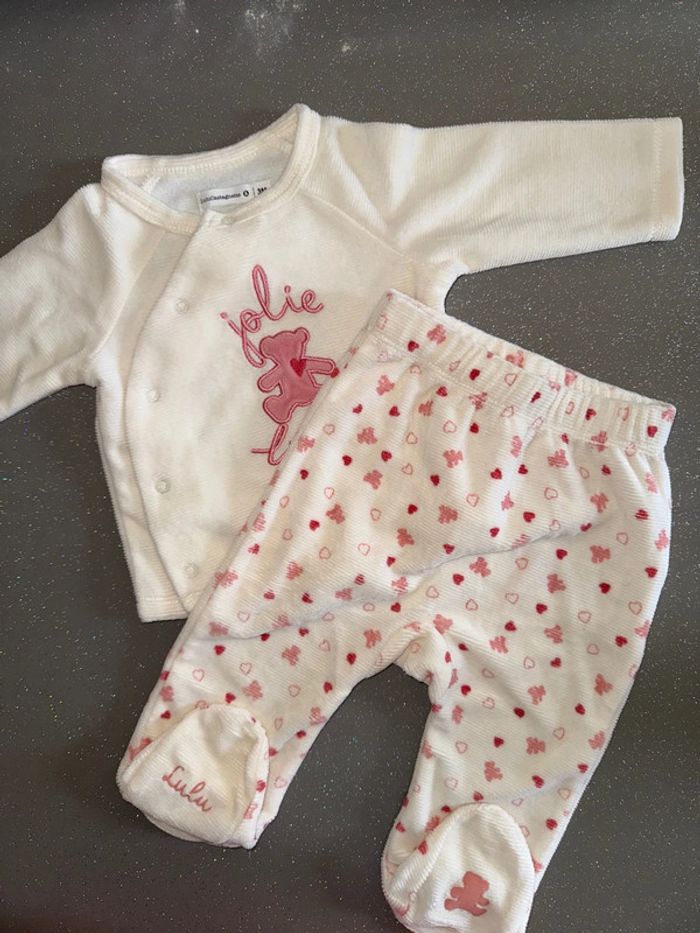 Pyjama lulu castagnette 3 mois - photo numéro 4
