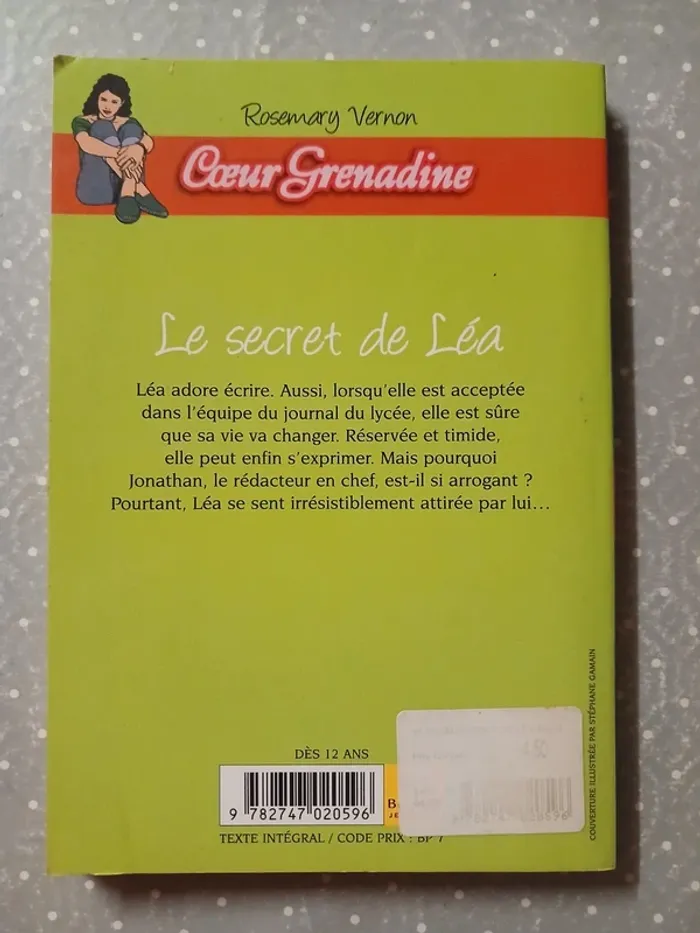 Livre Les secrets de Léa - photo numéro 2
